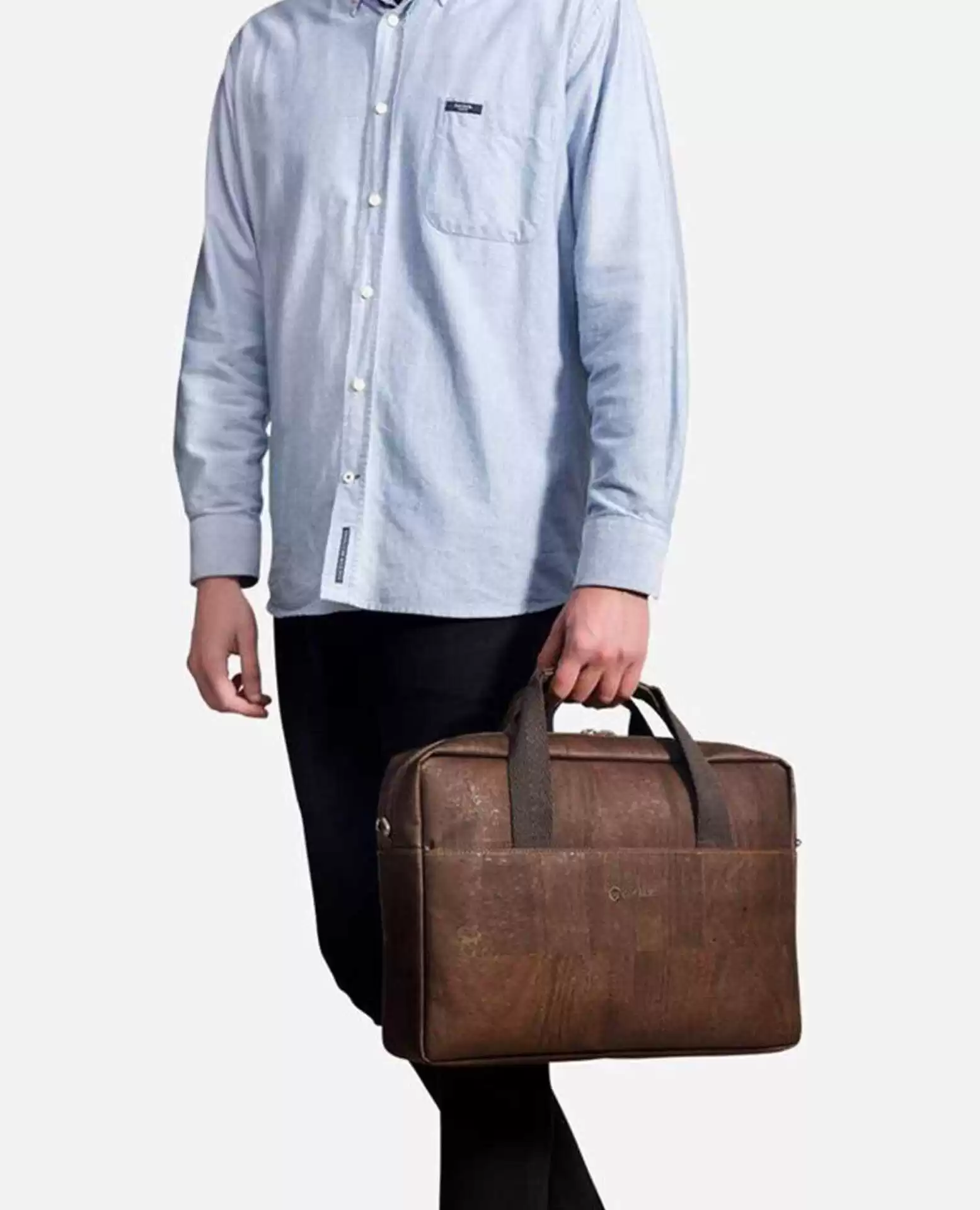 Cork briefcase