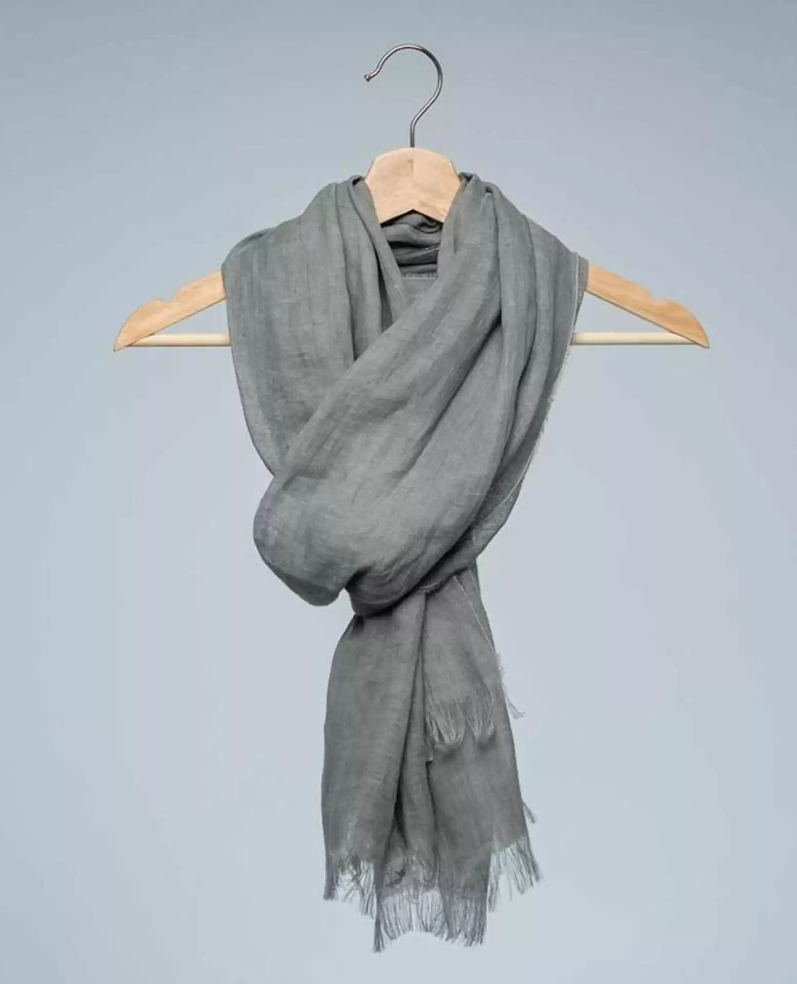 Organic linen scarf
