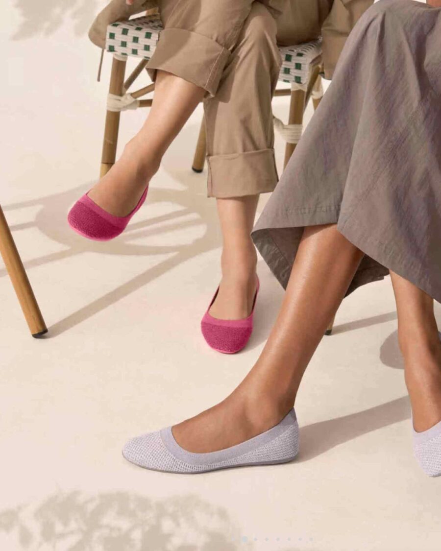 Sparkpick features Allbirds upcycled flats for base wardrobe in sustainable fashion