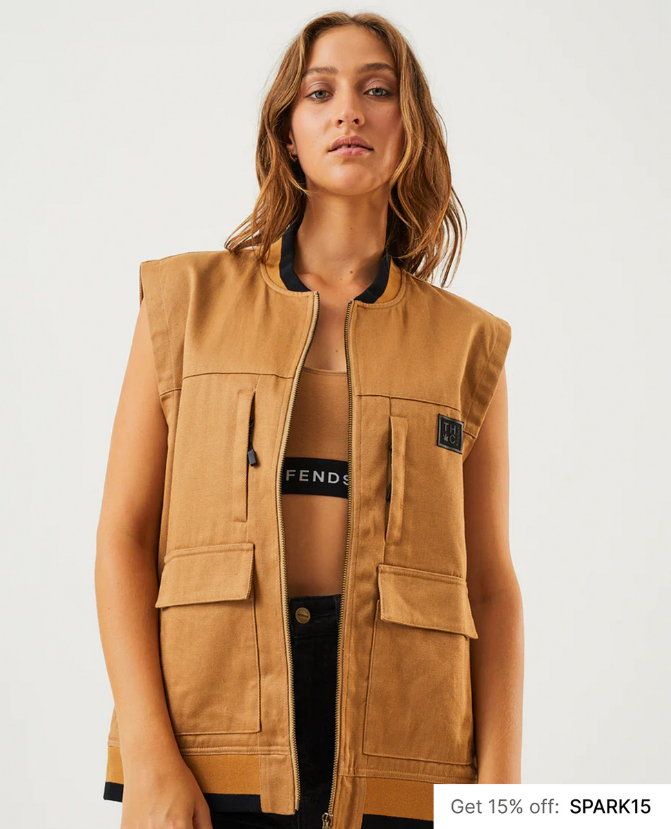 Sparkpick features Afends hemp and organic cotton vest in sustainable fashion
