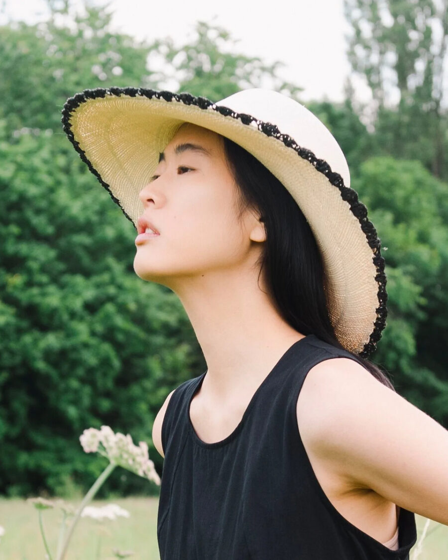 Sparkpick features Beaumont Organic straw hat in sustainable fashion