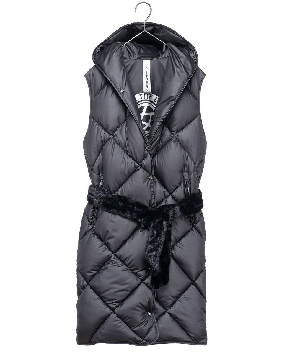 Recycled puffer vest