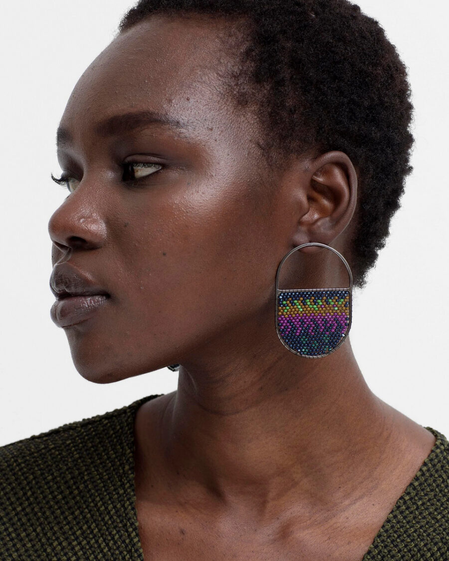 Sparkpick features ELK AU Jallo  drop earring in sustainable fashion
