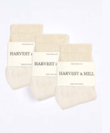 sparkpick features harvest and mill organic cotton socks set in sustainable fashion