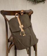 Sparkpick features KimuBags on Etsy Recycled cotton backpack in sustainable fashion