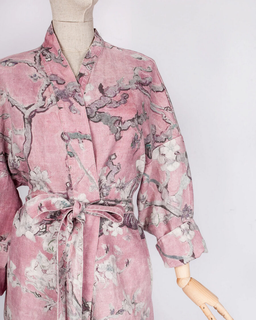 Sparkpick features LinenIsLove on Etsy Linen kimono rope in sustainable fashion