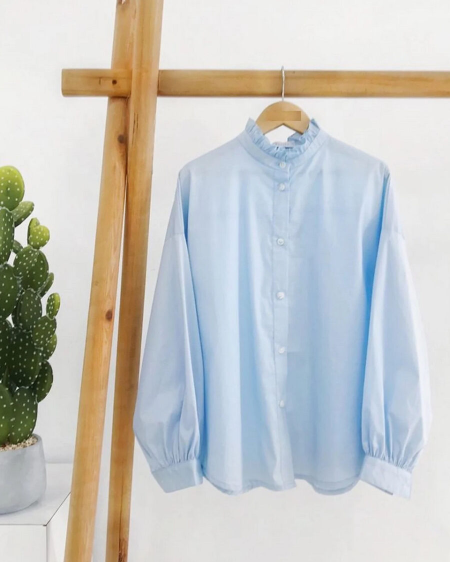 Sparkpick features MaisonLy on Etsy Linen blouse in sustainable fashion
