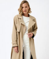 Sparkpick features mila.vert classic trench coat in sustainable fashion