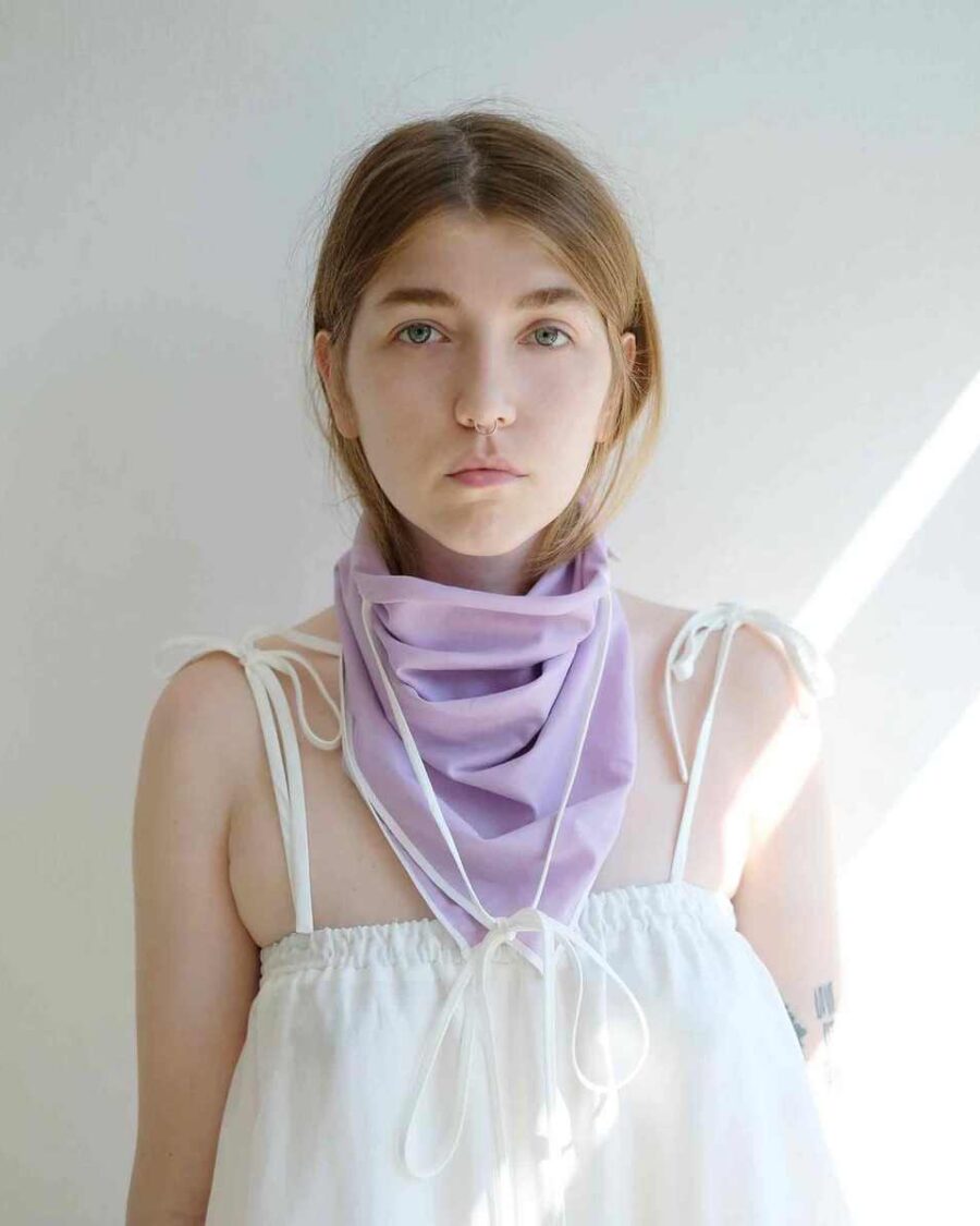 Sparkpick features OhSevenDays Multi-functional scarf in sustainable fashion