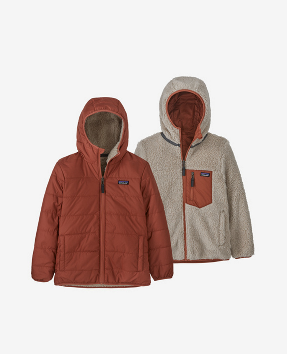 Sparkpick features Patagonia kids recycled reversible jacket in sustainable fashion