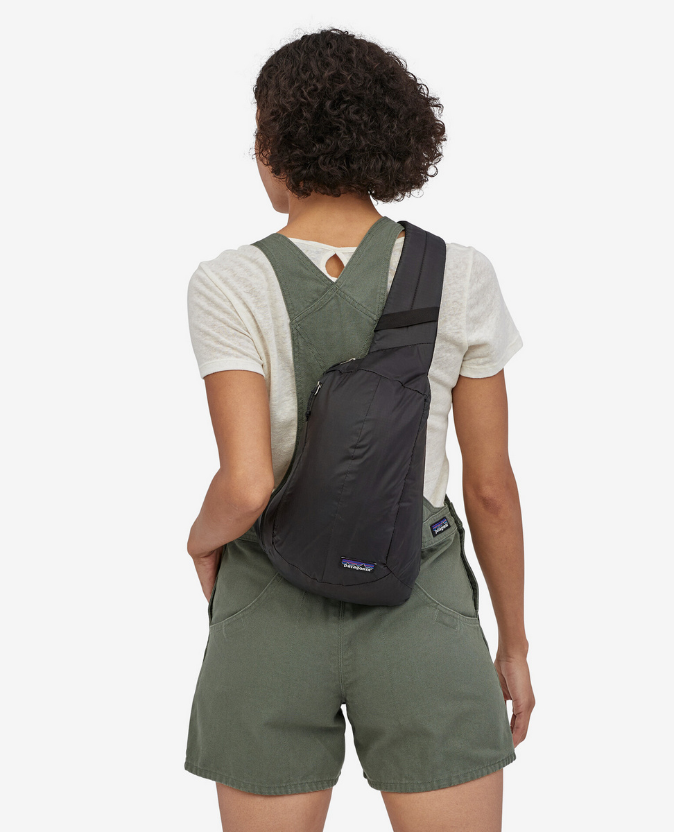 Sparkpick features Patagonia recycled sling bag crossbody in sustainable fashion