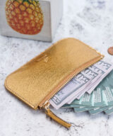 Sparkpick features PlantBasedBoutiqueCo on Etsy Pinatex leather pouch in sustainable fashion