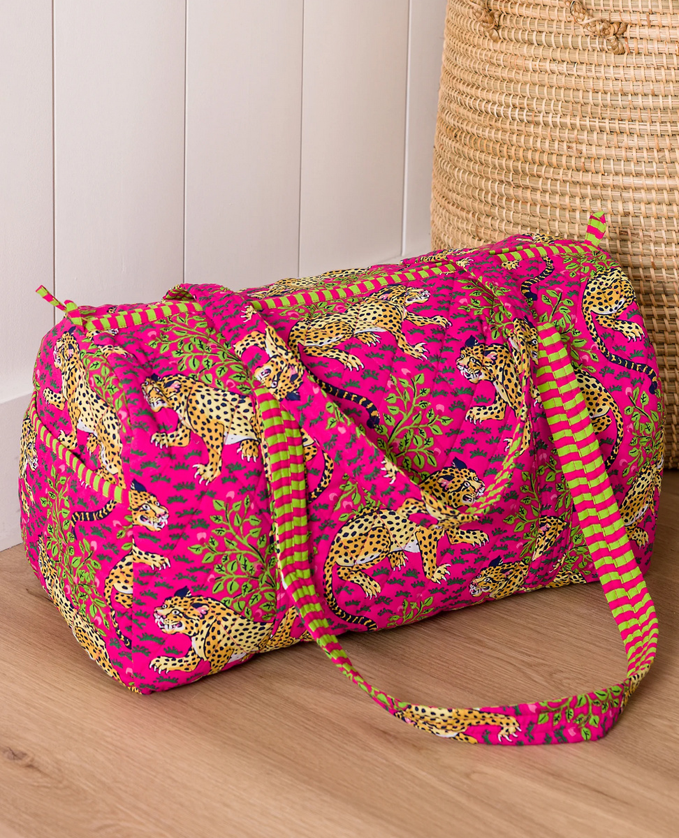 Sparkpick features Printfresh unique print duffle quilted cotton ethnic bag in sustainable fashion