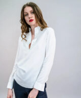 Sparkpick features saenguin on staiy. bamboo blouse in sustainable fashion