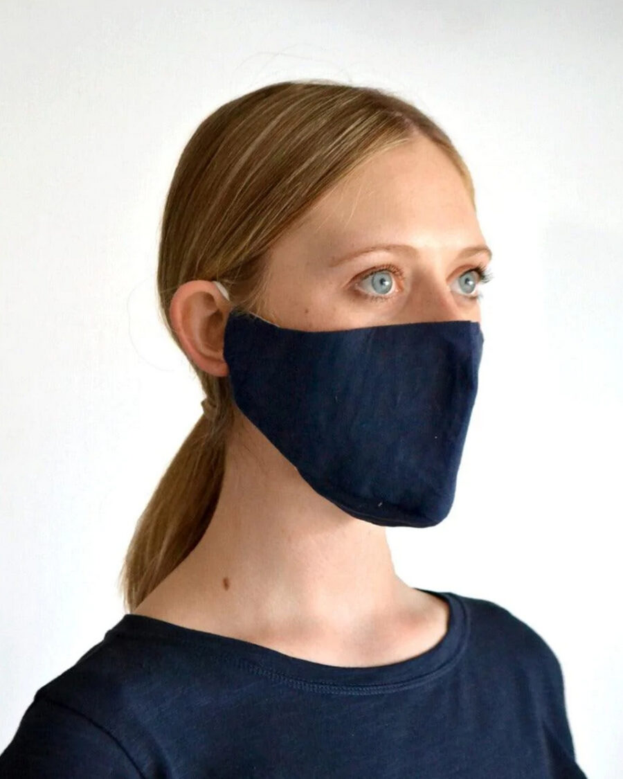 Sparkpick features Thought organic cotton hemp reusable face mask for Basic-wardrobe-base in sustainable fashion