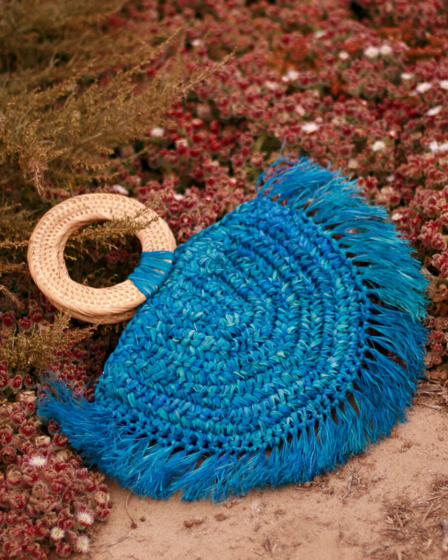 Sparkpick features Urbankissed Warrior raffia straw bag  in sustainable fashion