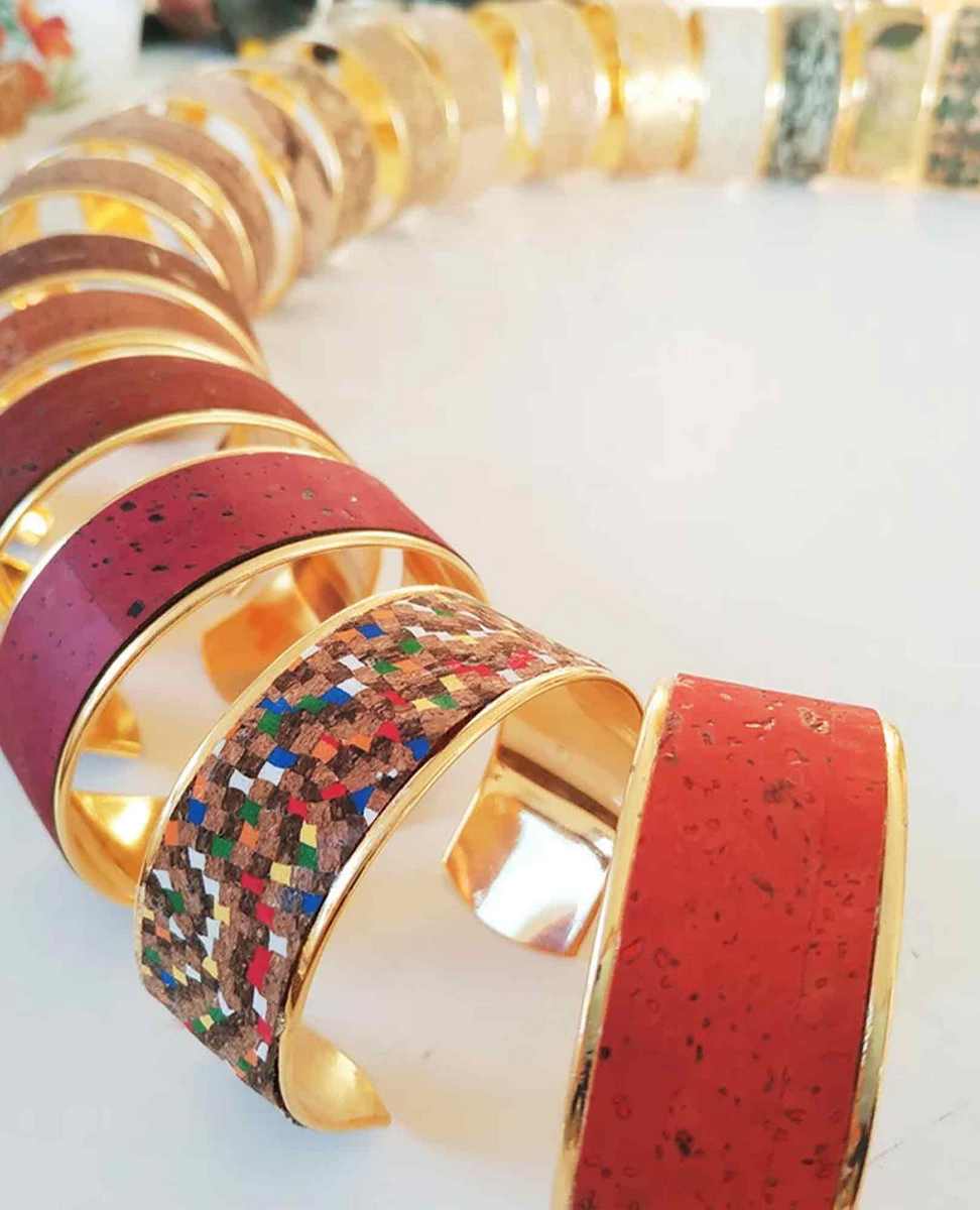 Sparkpick features YOKCORK on Etsy Cork bracelet in sustainable fashion