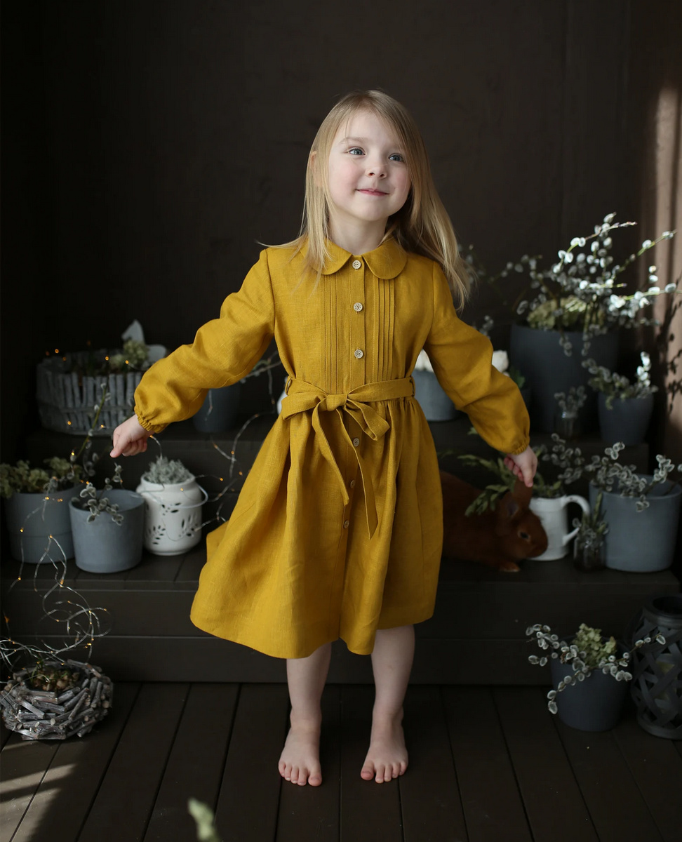 Sparkpick features ZyleApparel on Etsy Organic linen dress in 14 colors in sustainable fashion
