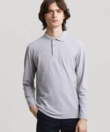 sparkpick features long sleeve polo asket in sustainable fashion