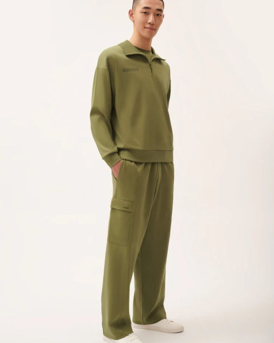 sparkpick features pangaia cargo trousers in sustainable fashion