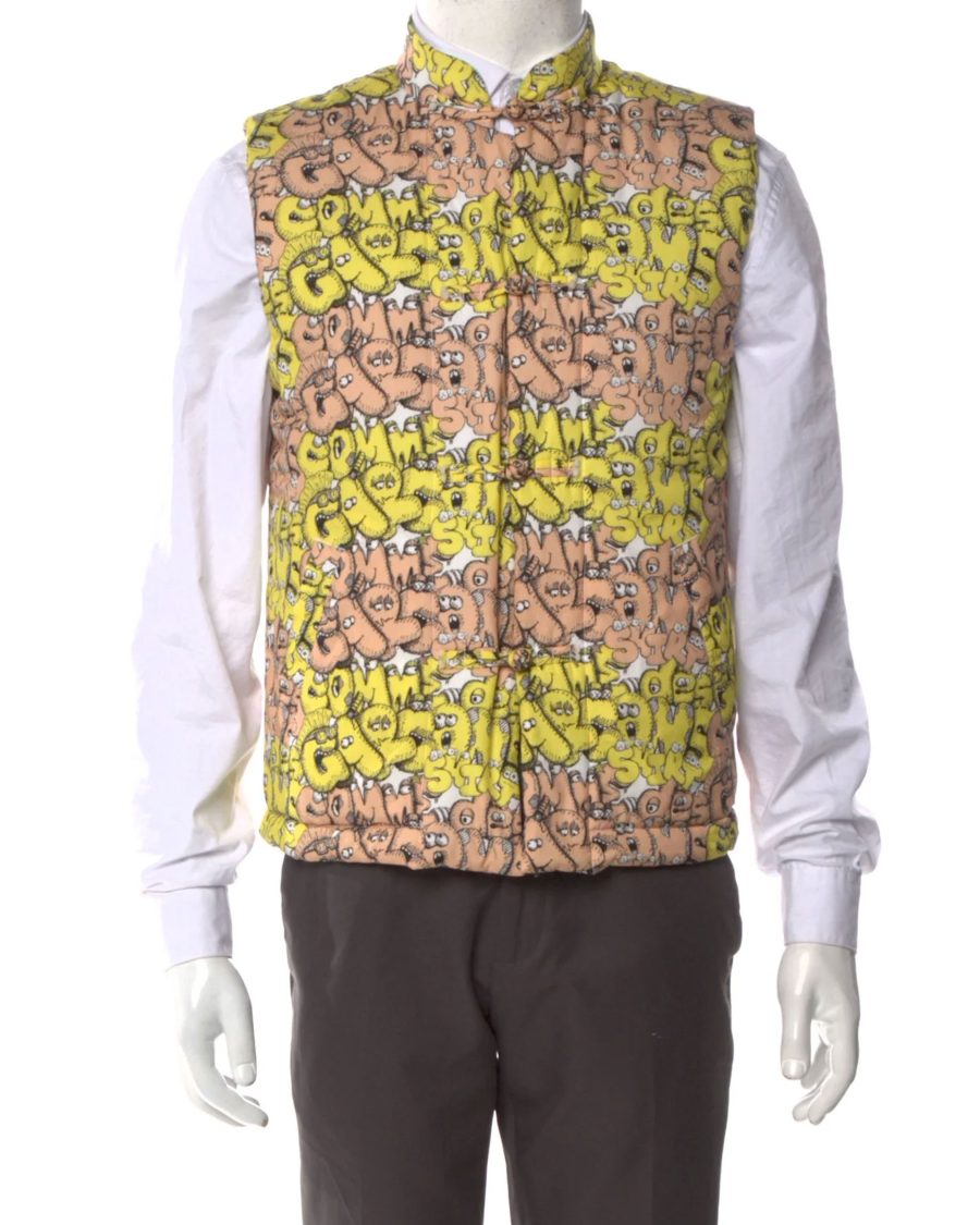 sparkpick features street style fun unique print vest in sustainable fashion