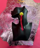 spark and rebel features beetroot crochet earrings on etsy in eco fashion