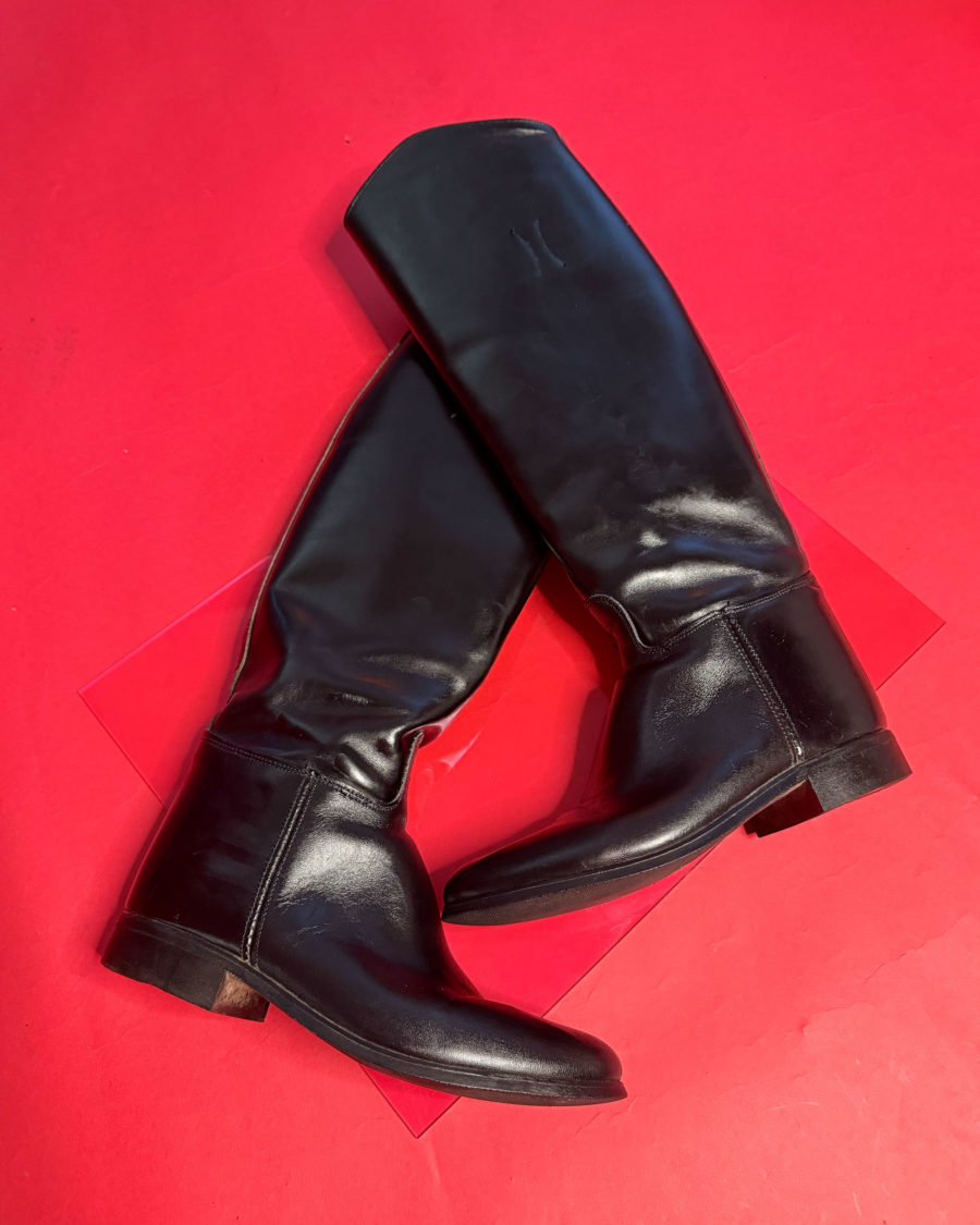 spark and rebel features kids riding boots in eco fashion vintage