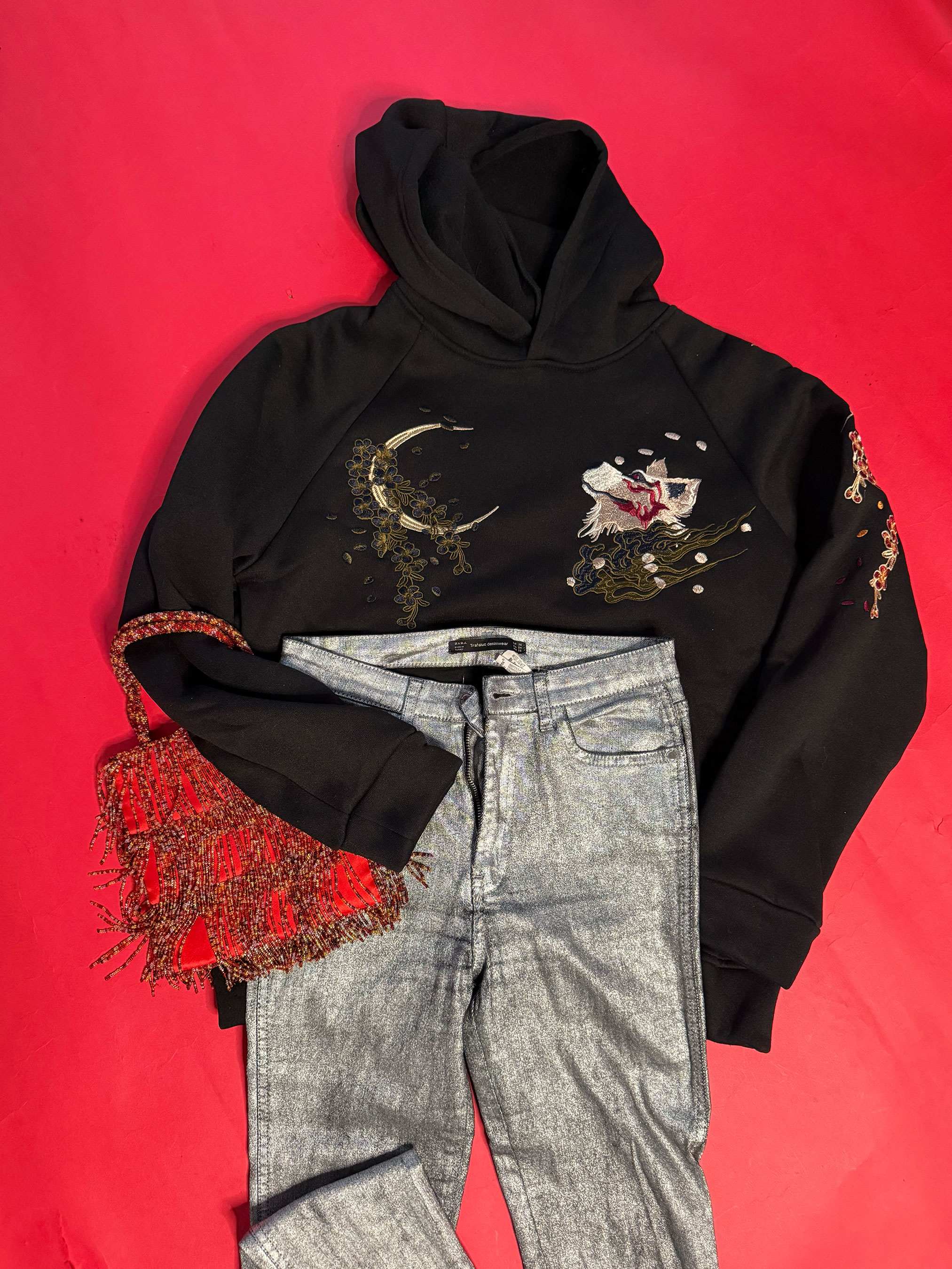 sparkpick features spark and rebel poshmark 3-piece teen look in sustainable fashion