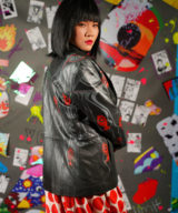 sparkpick features spark and rebel poshmark evil eye jacket in sustainable fashion