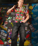 spark and rebel features upcycled mens street style look in eco-fashion