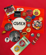 spark and rebel features upcycled pin set vintage unique