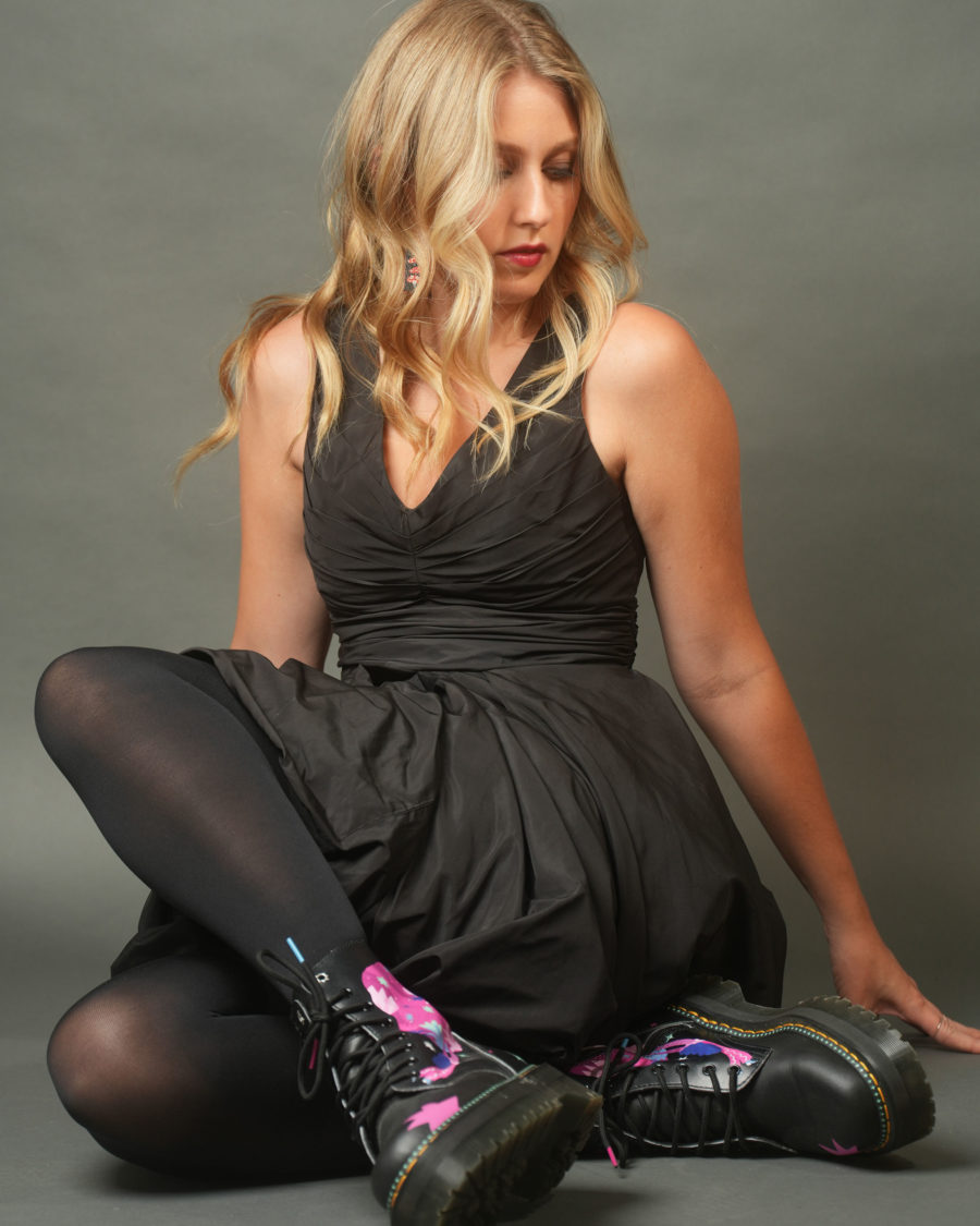 sparkpick features preloved black tule dress party in eco fashion