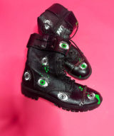 sparkpick features spark and rebel poshmark combat boots in sustainable fashion