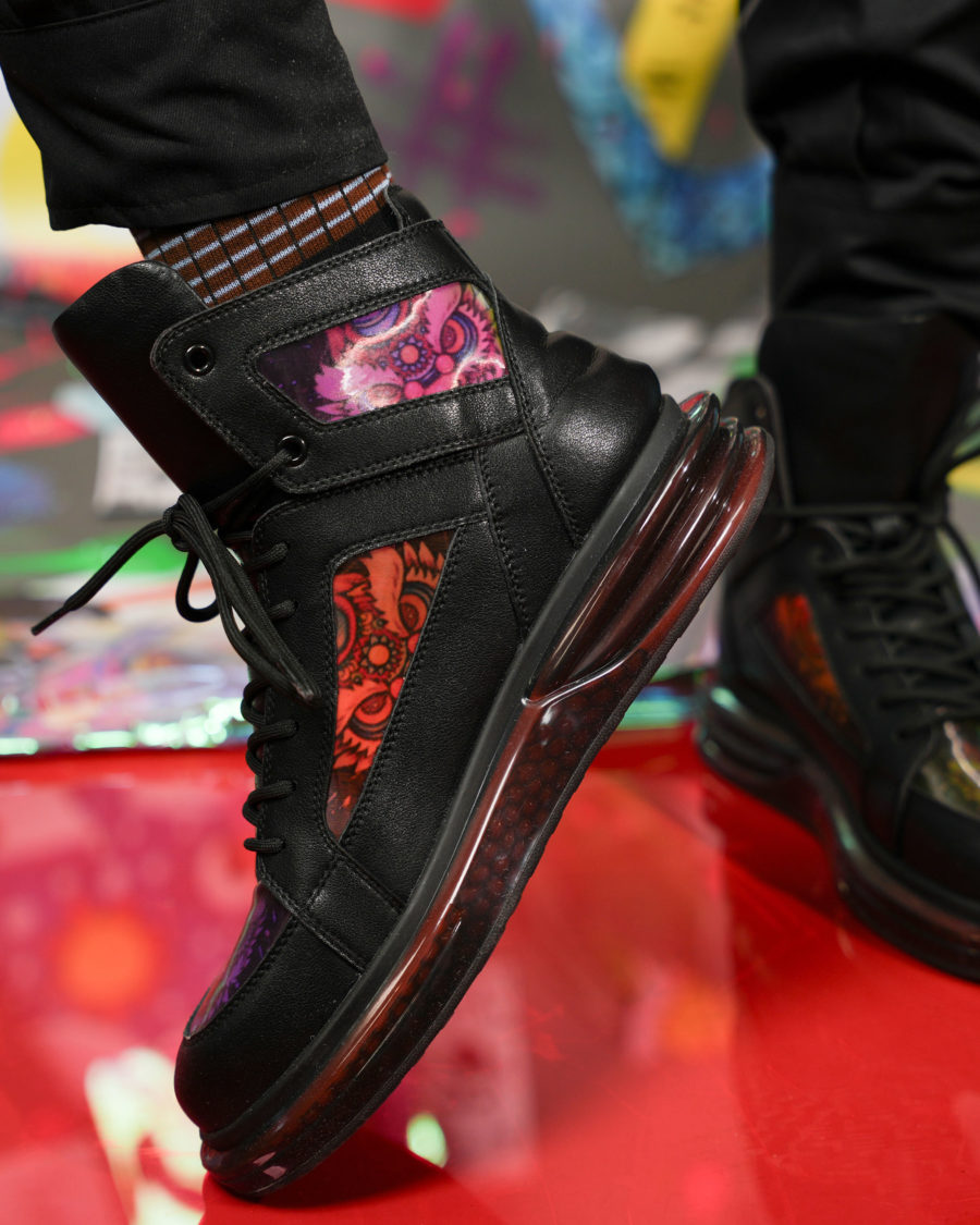 sparkpick features unique street style sneakers in eco fashion