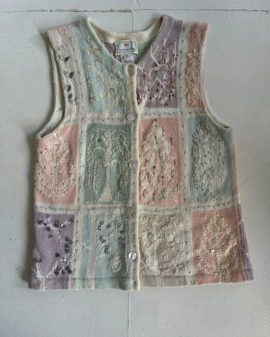 sparkpick features 30somethingvintage etsy vintage vest in sustainable fashion