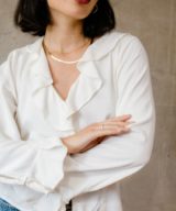 sparkpick features able herringbone necklace in sustainable fashion