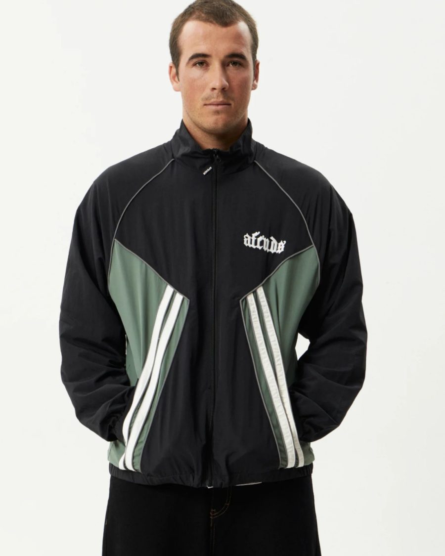 sparkpick features afends sports spray jacket  in sustainable fashion