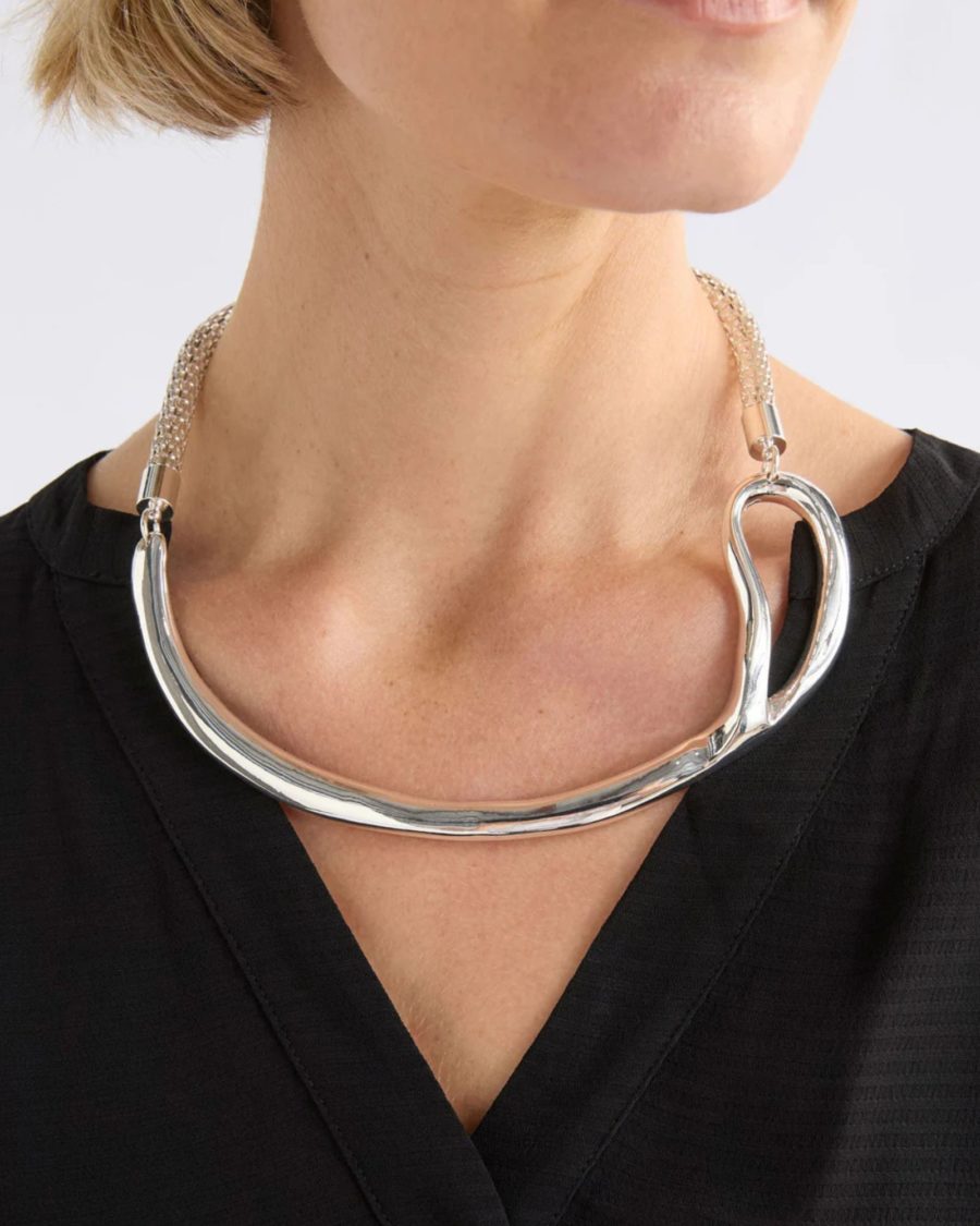 sparkpick features elk delaa choker necklace in sustainable fashion