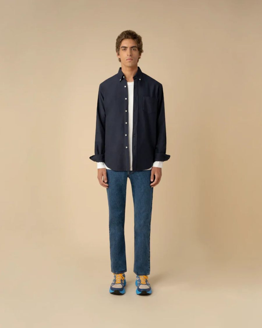 sparkpick features isto. oxford shirt in sustainable fashion