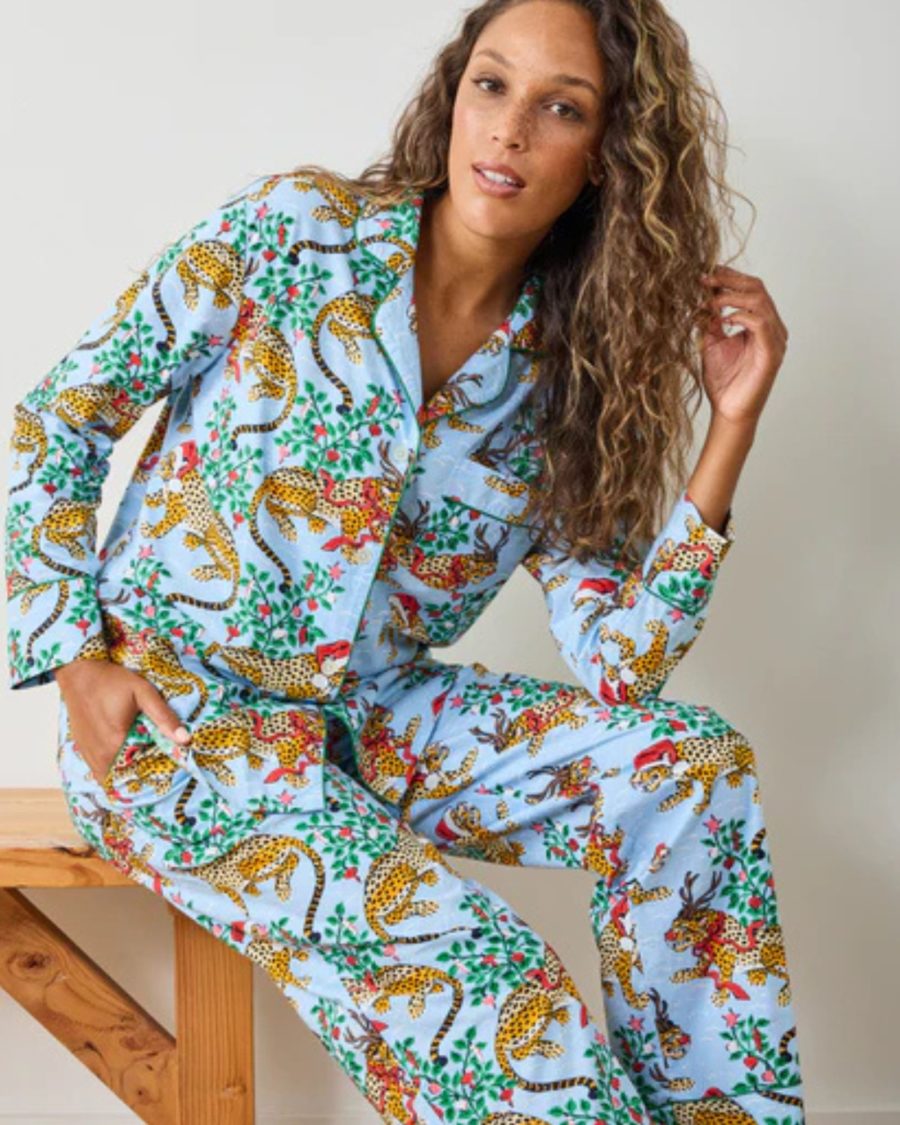 sparkpick features long pj set printfresh in sustainable fashion