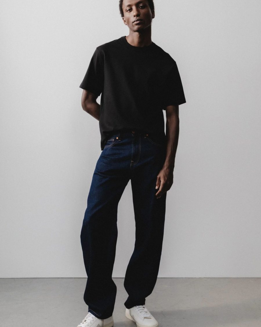 sparkpick features mid baggy mud jeans in sustainable fashion