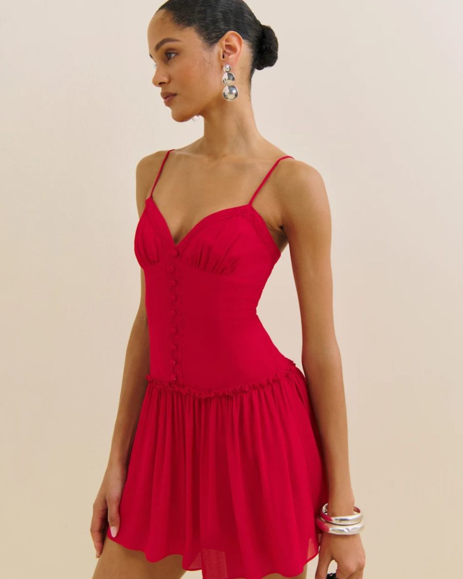 sparkpick features reformation citrus dress in sustainable fashion