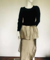 sparkpick features retroroomvintage etsy silk dress in sustainable fashion