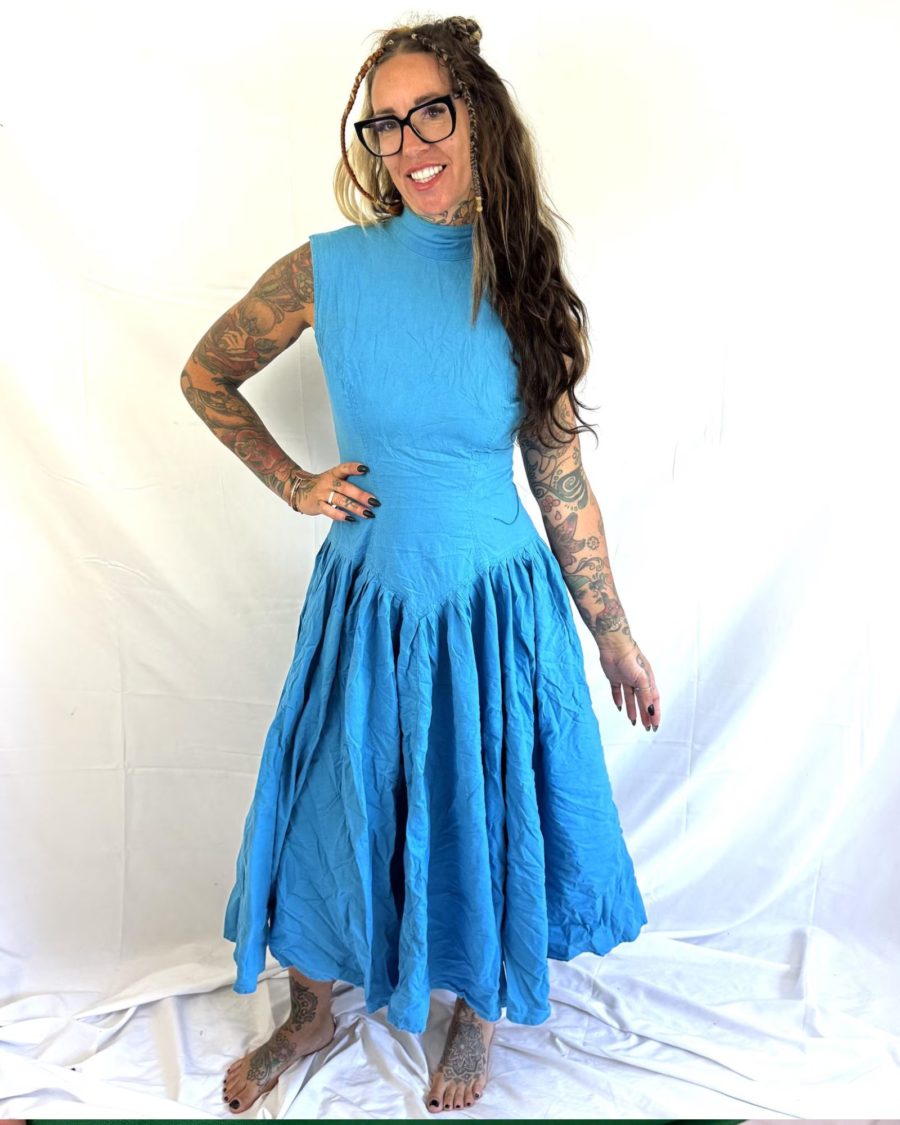 sparkpick features rogueretro etsy vintage summer dress  in sustainable fashion