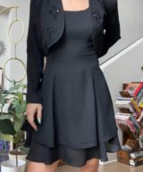 sparkpick features themetalromanticshop etsy black mini dress in sustainable fashion