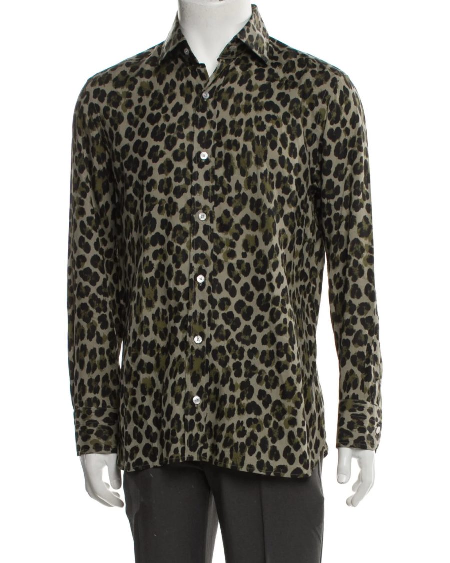 sparkpick features tom ford animal print shirt in sustainable fashion
