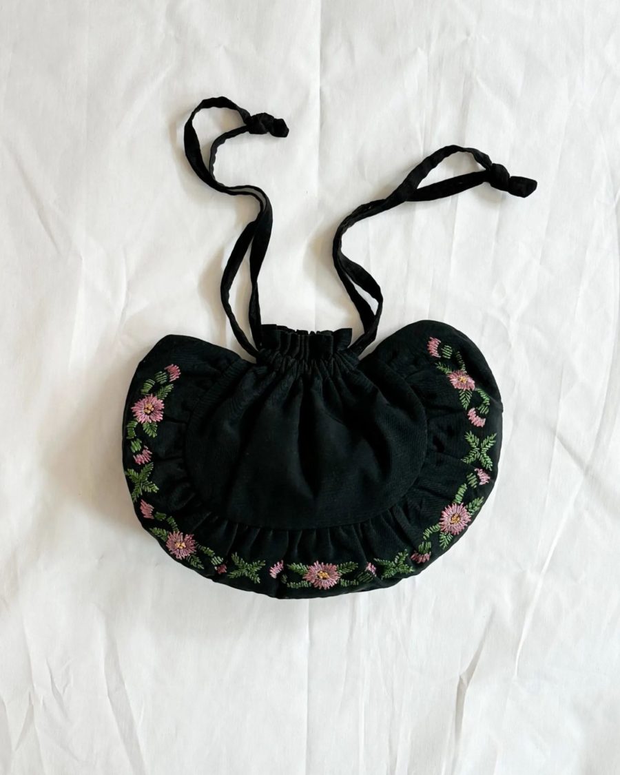 sparkpick features waywardcollection etsy embroidered drawstring bag in sustainable fashion