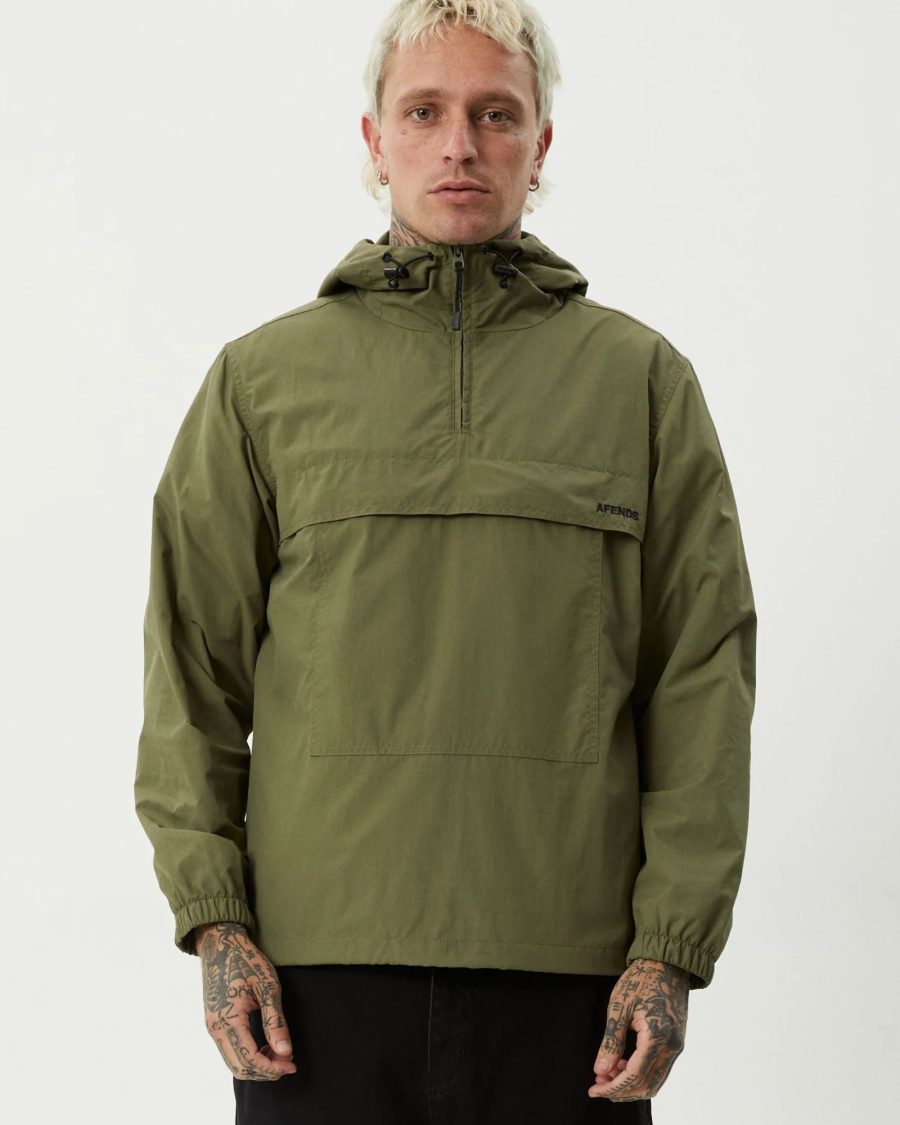 sparkpick features afends anorak jacket in sustainable fashion 10032