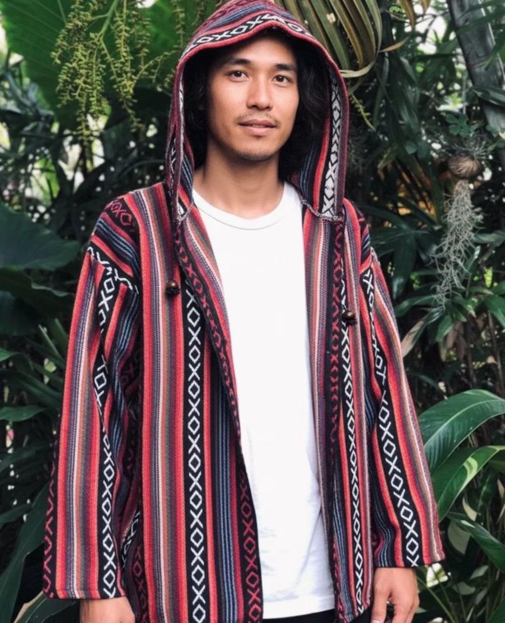 sparkpick features etsy tribalspiritshop woven hoodie jacket in sustainable fashion