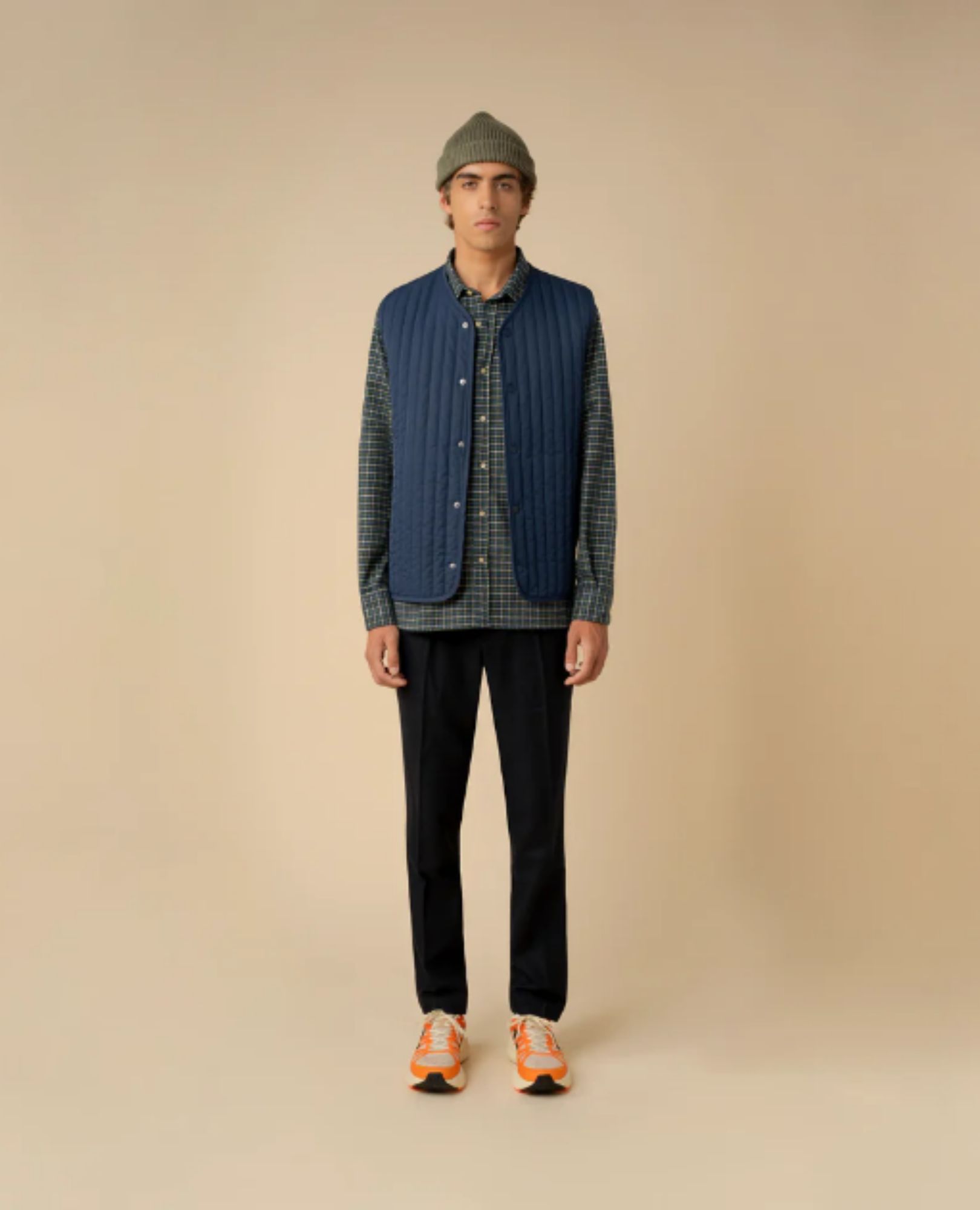 sparkpick features isto. quilted vest in sustainable fashion